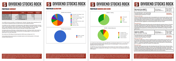 DIVIDEND STOCKS ROCK